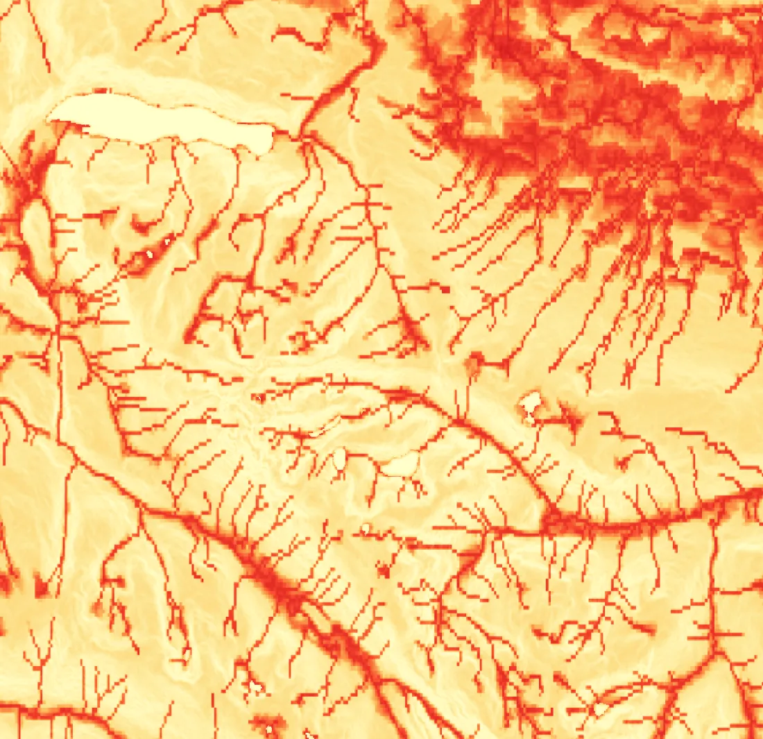Flood risk hotspot analysis